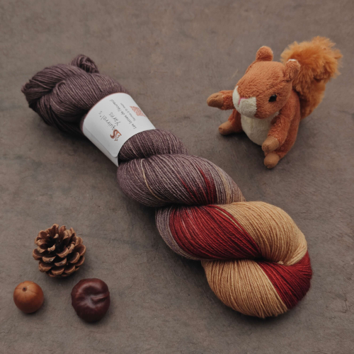 Noisette Fing - "Pooling" Croiser la loutre / Aller voir le renard (foncé) / Le chat de Priscilia (foncé) - 100g