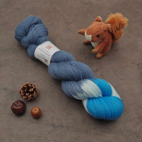 Collection Pooling - Kit N°2 Jardin fleuri - Abysses/Azur/Glacier (écheveau en stock)