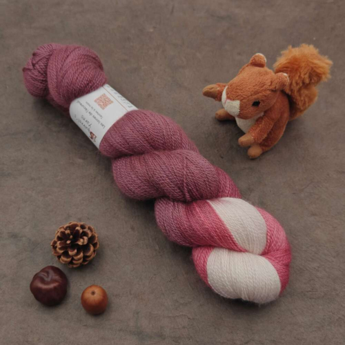 Collection Pooling - Kit N°2 Jardin fleuri - Spinelle rouge/Framboise givrée/Thé à la rose (écheveau en stock)