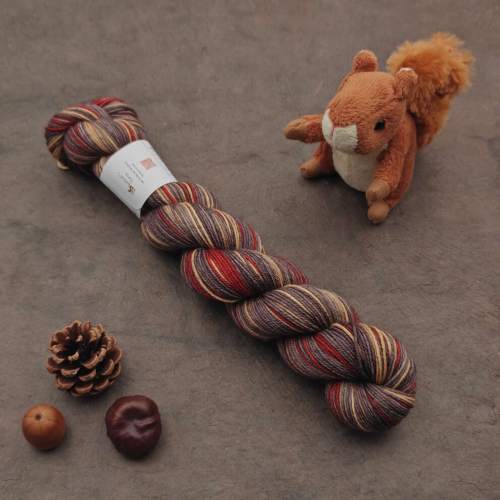 Noisette Fing - "Pooling" Croiser la loutre / Aller voir le renard (foncé) / Le chat de Priscilia (foncé) - 50g