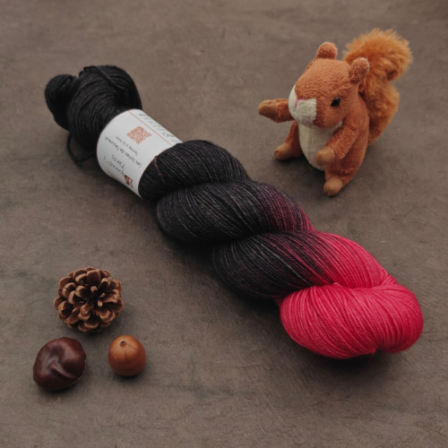 Noisette Fing - "Pooling" Charbon / Azalée - 100g