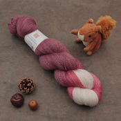 Collection Pooling - Kit N°2 Jardin fleuri - Spinelle rouge/Framboise givrée/Thé à la rose (écheveau en stock)