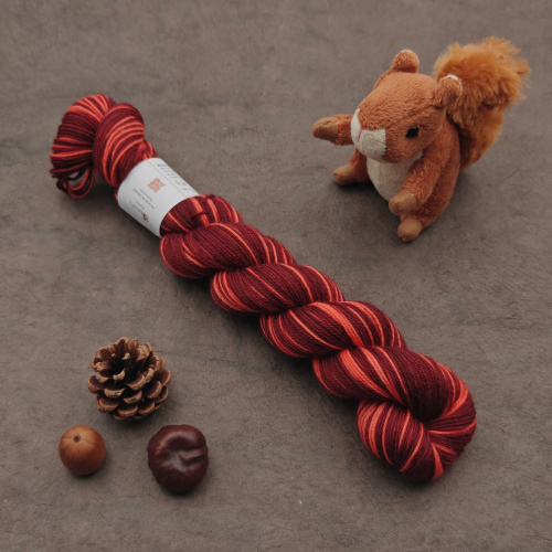 Noisette Fing - "Pooling" Grenat / Près du feu de camp - 50g