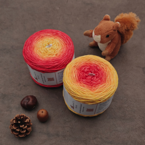 Amande DK - La Plume de phénix du Brave Gradient - 100g 