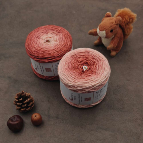 Tourbillon Noisette DK - Fougères sèches Gradient - 115g