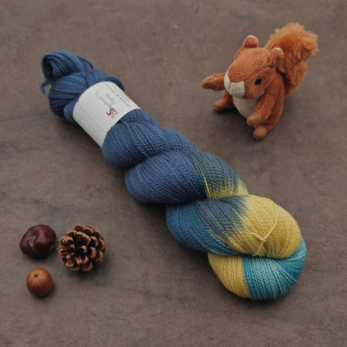 Collection Pooling - Kit N°2 Jardin fleuri - Abysses/Larimar/Miel (écheveau en stock)